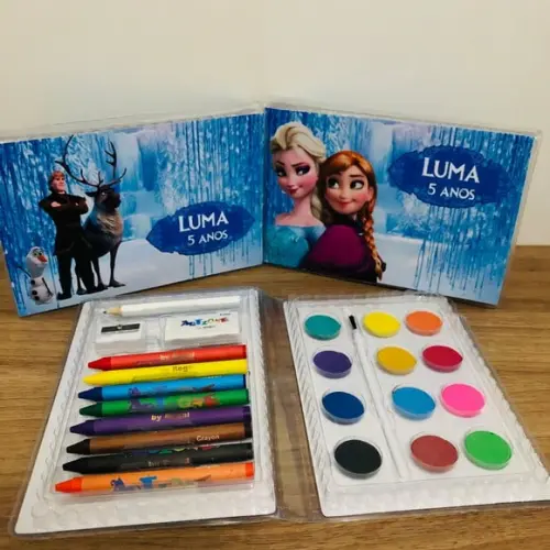 Estojo de Pintura Frozen