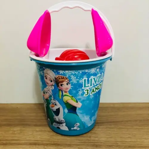 Balde de Praia Frozen