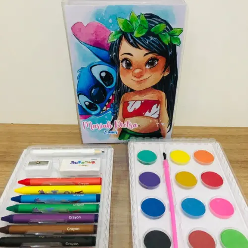 Estojo de Pintura Lilo e Stitch