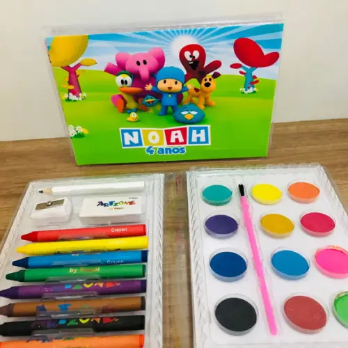 Estojo de Pintura Pocoyo