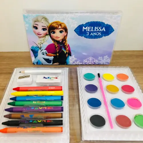 Estojo de Pintura Frozen