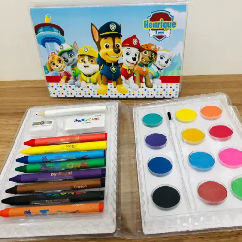 Estojo de Pintura Patrulha