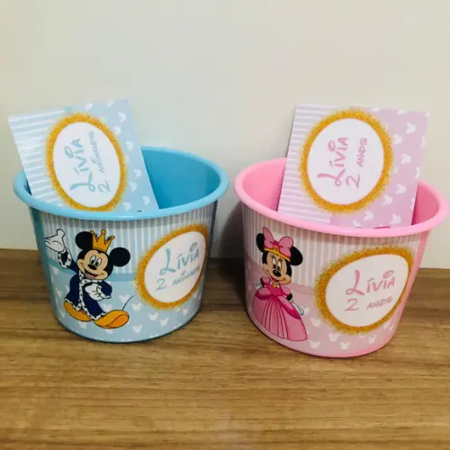 Kit Cinema Minnie Princesa Mickey Principe