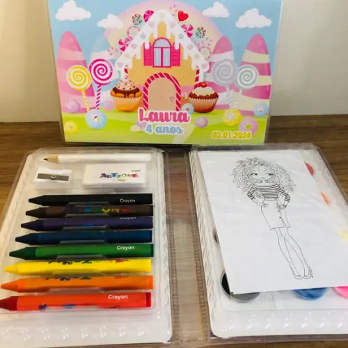 Estojo de Pintura Doces