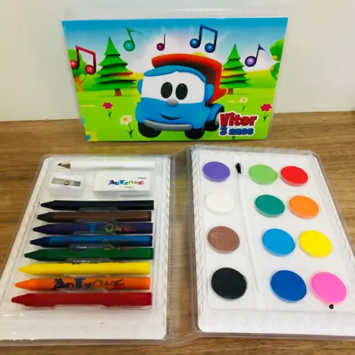 Estojo de Pintura Léo o Caminhão