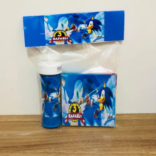 Kit Massinha e Bolha Sonic