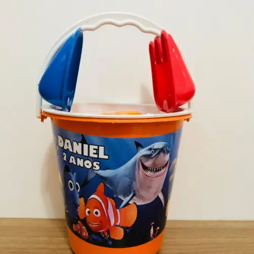 Balde de Praia Nemo e Dory