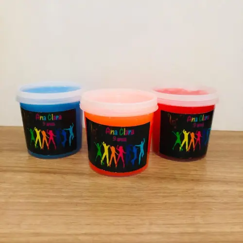 Slime com Glitter Balada Neon