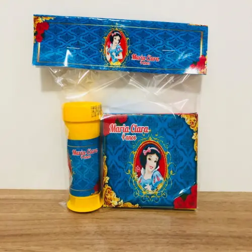 Kit Massinha e Bolha Branca de Neve
