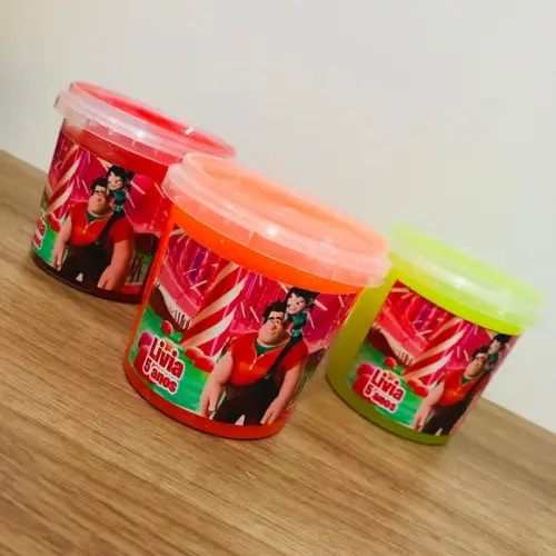 Slime com Glitter Detona Ralph