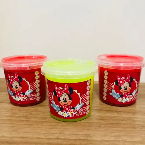 Slime com Glitter Minnie