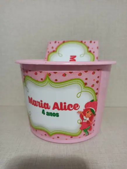 Kit cinema Moranguinho