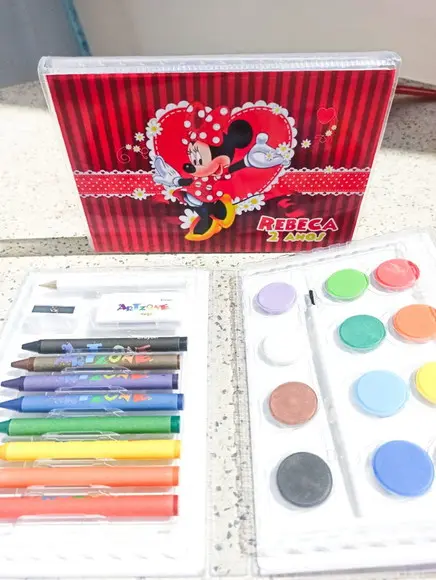 Estojo de Pintura Minnie