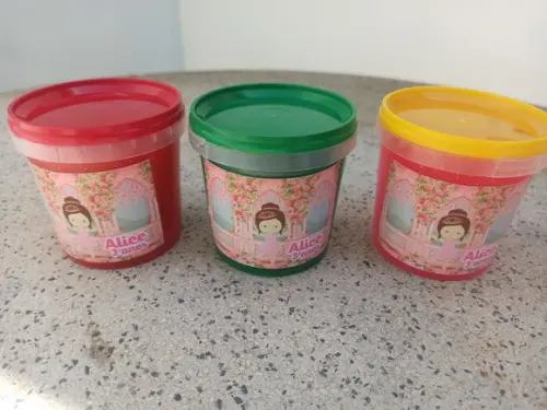 Slime com Glitter Neon