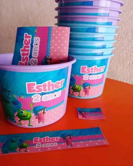 Kit cinema Monstros S.A