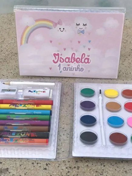 Estojo de Pintura Chuva de amor