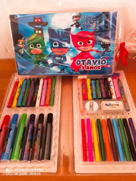 Estojo de pintura 48 peças