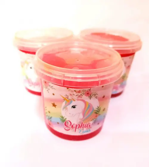 Slime com Glitter Unicórnio