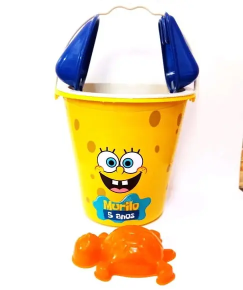 Balde de Praia Bob Esponja
