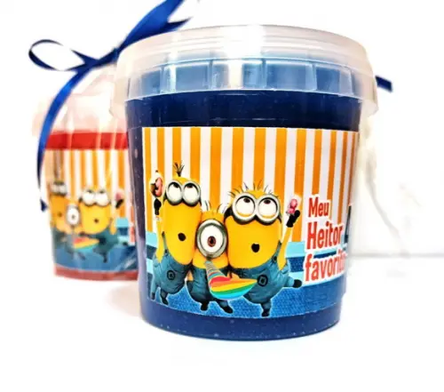 Slime com Glitter Minnions