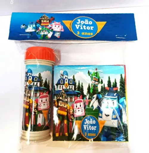 Kit massinha e bolha de sabão
