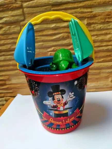 Balde de praia Mickey Mágico