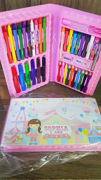 Estojo de pintura 48 peças