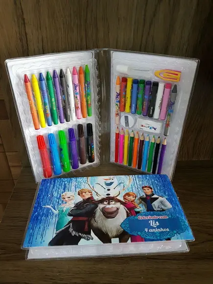 Estojo de pintura 48 peças