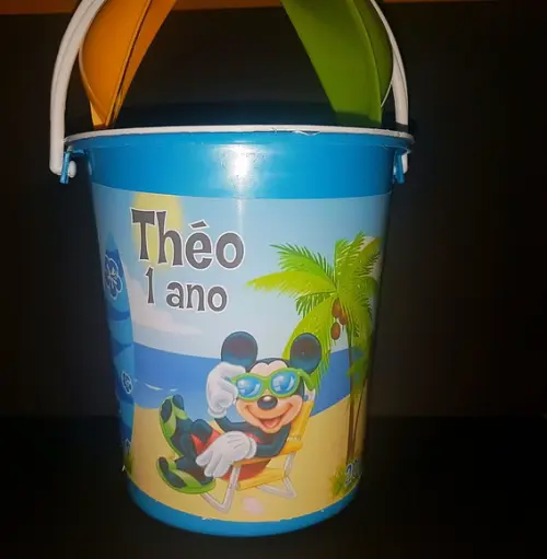 Balde de praia Mickey