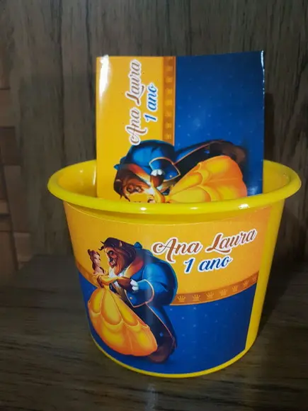 Kit cinema Bela e a Fera