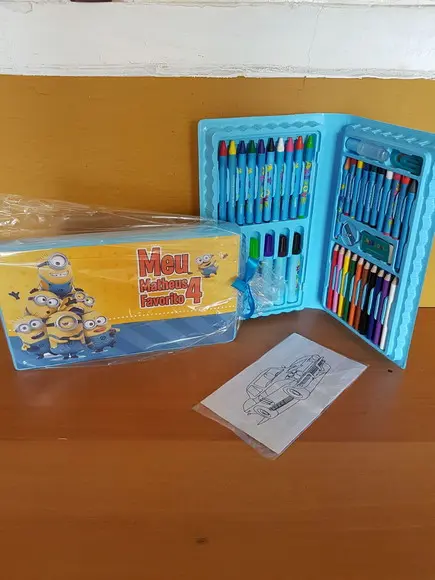 Estojo de pintura Minions