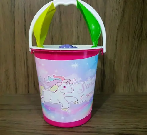 Kit balde de praia 5 peças