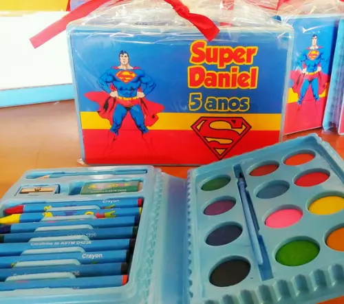 Estojo de pintura com 30 peças
