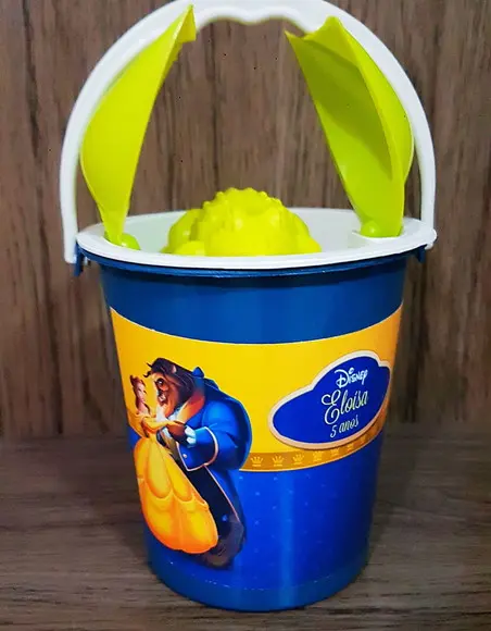 Kit baldinho de praia 5 peças