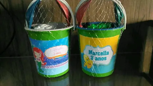 Kit baldinho de praia 5 peças