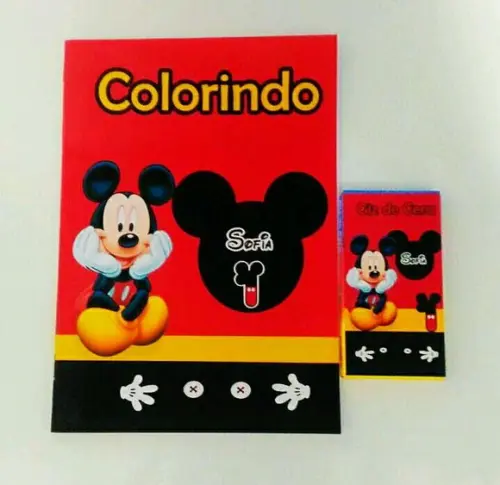 Kit colorir Mickey
