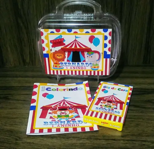 Kit Colorir Circo
