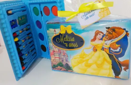 Estojo de pintura com 30 peças
