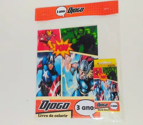 Kit colorir - Vingadores