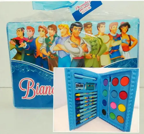 Estojo de pintura com 30 peças
