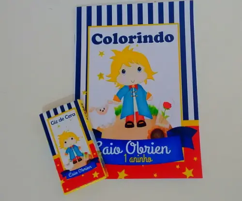 Kit colorir - Pequeno Príncipe