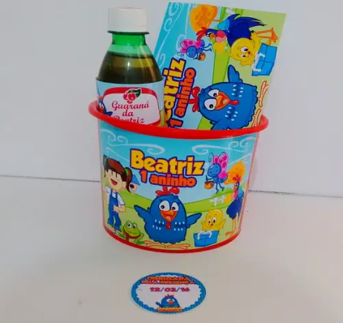 Kit cinema Galinha Pintadinha