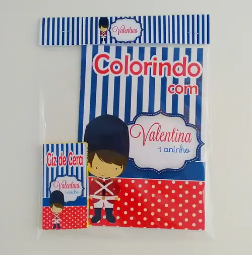 Kit colorir - Soldadinho de chumbo