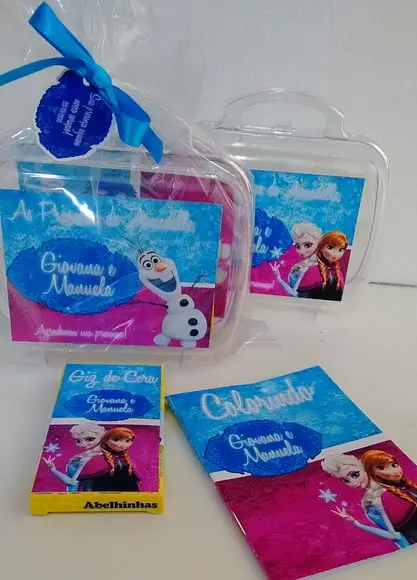 Kit colorir na maletinha Frozen