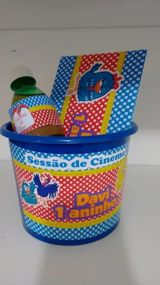 Kit cinema Galinha Pintadinha