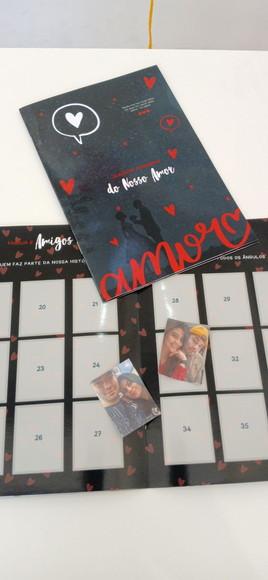 Álbum de Figurinhas Dia dos Namorados