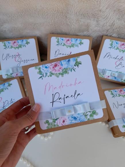 Arquivo de corte Caixinha com Manual de Padrinhos