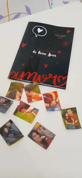 Álbum de Figurinhas Dia dos Namorados