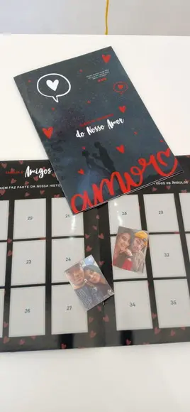 Álbum de Figurinhas Dia dos Namorados