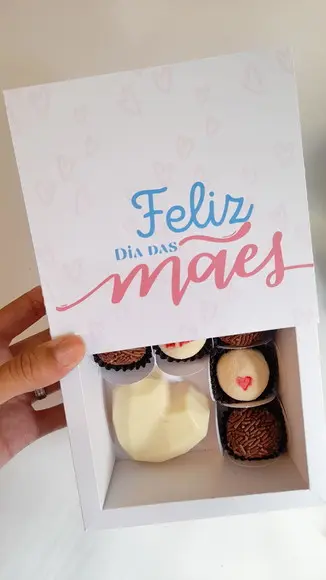 Arquivo de Corte Caixa Moldura para 9 Doces